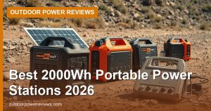 Best 2000Wh Portable Power Stations 2026
