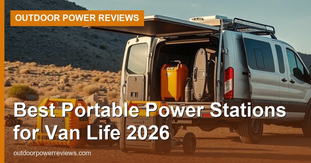 Best Portable Power Stations for Van Life 2026 - Outdoor Power Reviews