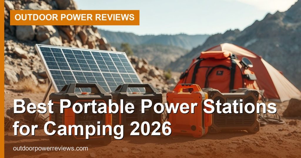 Best Portable Power Stations for Camping 2026 - Outdoor Power Reviews