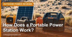 How Does a Portable Power Station Work?