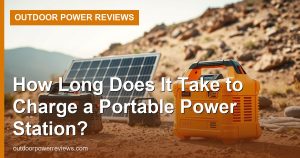 How Long Does It Take to Charge a Portable Power Station?