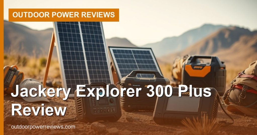 Jackery Explorer 300 Plus Review - Outdoor Power Reviews