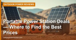 Portable Power Station Deals — Where to Find the Best Prices