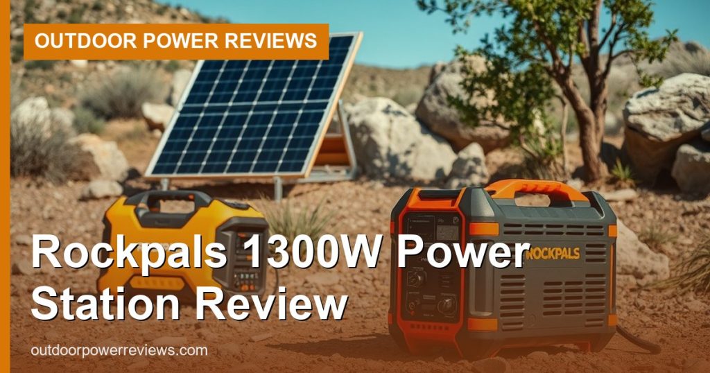 Rockpals 1300W Power Station Review - Outdoor Power Reviews